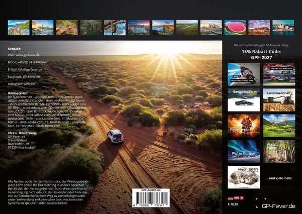 Produktbild: Australien - das Land der K&auml;ngurus - 2027 - Kalender DIN A3