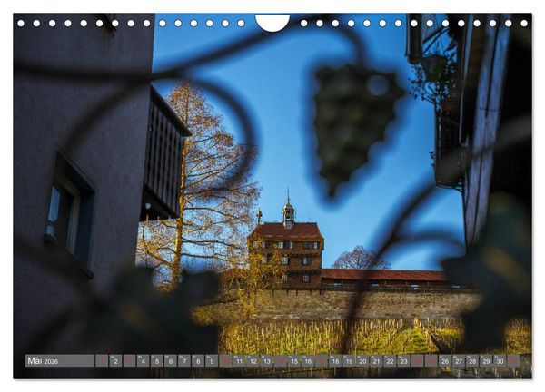 Produktbild: Historisches Esslingen am Neckar 2026 (Wandkalender 2026 DIN A4 quer), CALVENDO Monatskalender