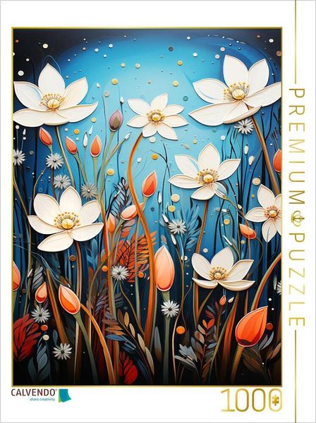 Produktbild: CALVENDO Puzzle Fr&uuml;hlingsboten | 1000 Teile Lege-Gr&ouml;&szlig;e 64x48cm Foto-Puzzle f&uuml;r gl&uuml;ckliche Stunden