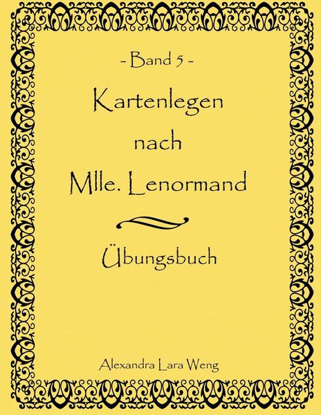 Produktbild: Kartenlegen nach Mlle. Lenormand Band 5