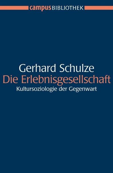 Produktbild: Die Erlebnisgesellschaft