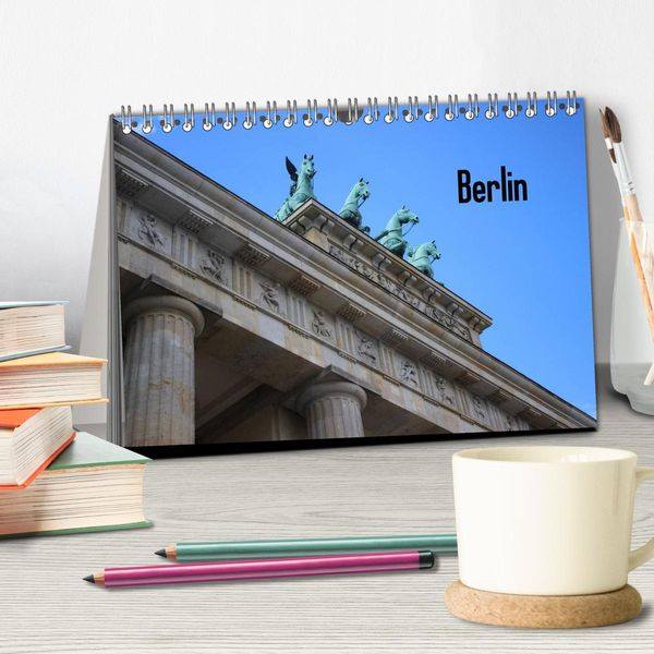 Produktbild: Berlin (Tischkalender 2026 DIN A5 quer), CALVENDO Monatskalender