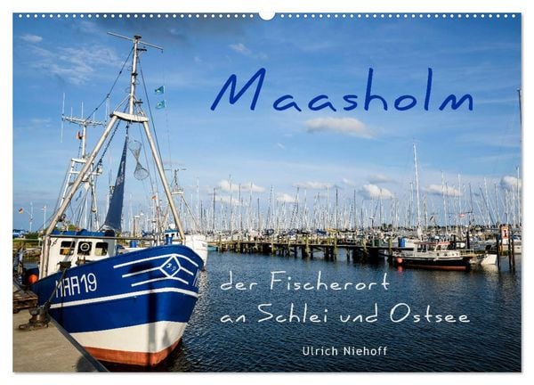 Produktbild: Maasholm - der Fischerort an Schlei und Ostsee (Wandkalender 2026 DIN A2 quer), CALVENDO Monatskalender
