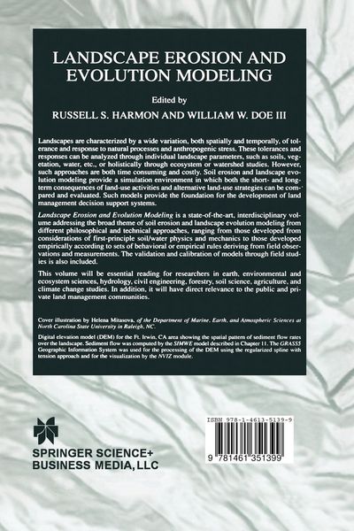 Produktbild: Landscape Erosion and Evolution Modeling