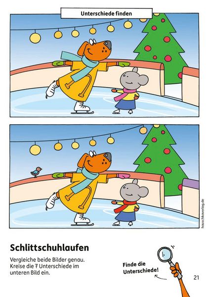 Produktbild: Weihnachtsr&auml;tsel &ndash; Kunterbunter Kindergartenblock ab 4 Jahre