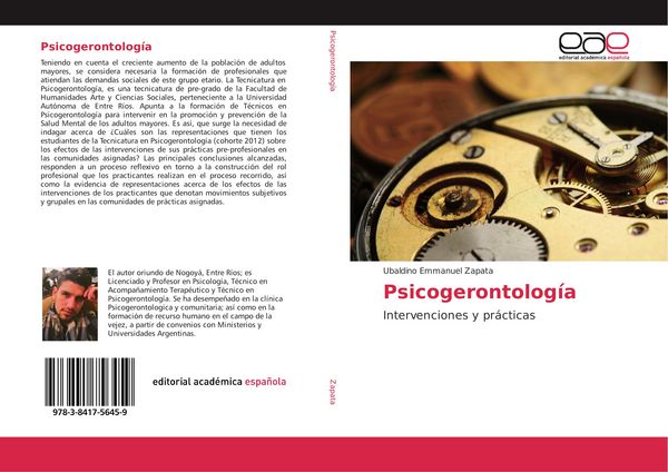 Produktbild: Psicogerontolog&iacute;a
