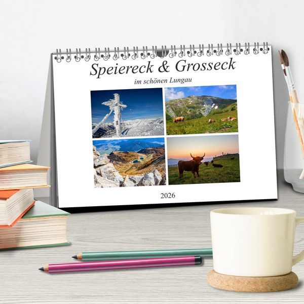 Produktbild: Speiereck & Grosseck (Tischkalender 2026 DIN A5 quer), CALVENDO Monatskalender