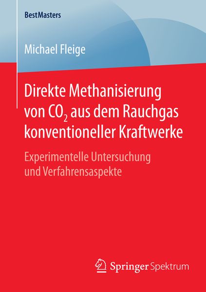 Produktbild: Direkte Methanisierung von CO2 aus dem Rauchgas konventioneller Kraftwerke