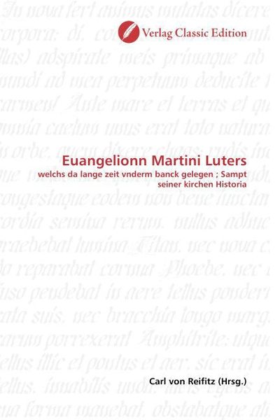 Produktbild: Euangelionn Martini Luters