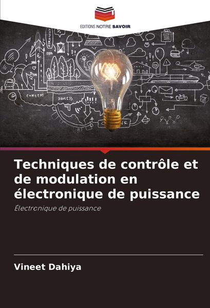 Produktbild: Techniques de contr&ocirc;le et de modulation en &eacute;lectronique de puissance