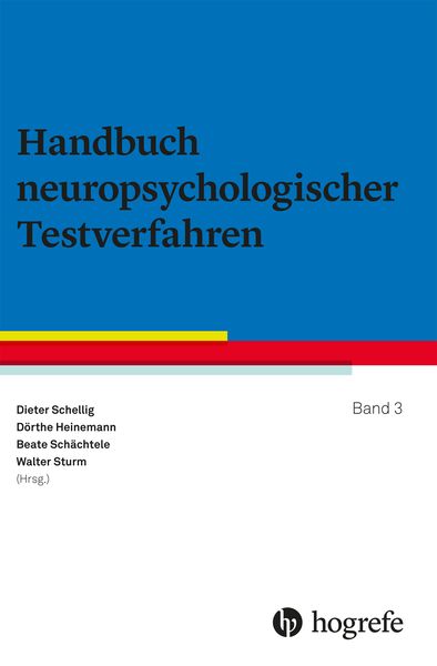 Produktbild: Handbuch neuropsychologischer Testverfahren
