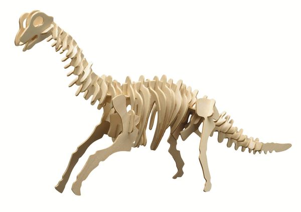 Produktbild: PEBARO 856/9 - Holzbausatz Brachiosaurus, Holzkonstruktion mit 52 Teilen