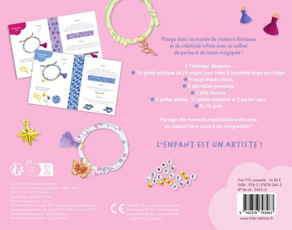Produktbild: Mes jolis bracelets de f&eacute;es &agrave; cr&eacute;er