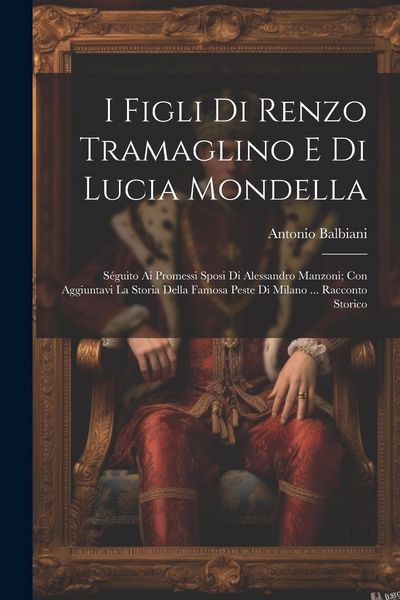 Produktbild: I Figli Di Renzo Tramaglino E Di Lucia Mondella: S&eacute;guito Ai Promessi Sposi Di Alessandro Manzoni; Con Aggiuntavi La Storia Della Famosa Peste Di Milan
