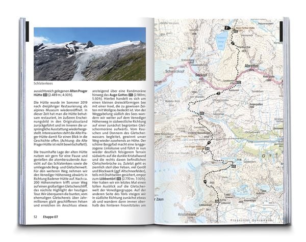 Produktbild: KOMPASS Wanderführer Die Alpenüberquerung vom Königssee zum Gardasee, 26 Etappen mit Extra-Tourenkarte