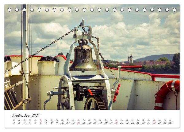 Produktbild: Unterwegs am Bodensee (Tischkalender 2026 DIN A5 quer), CALVENDO Monatskalender