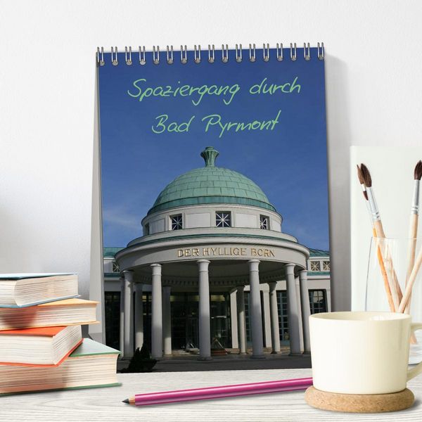 Produktbild: Spaziergang durch Bad Pyrmont (Tischkalender 2026 DIN A5 hoch), CALVENDO Monatskalender
