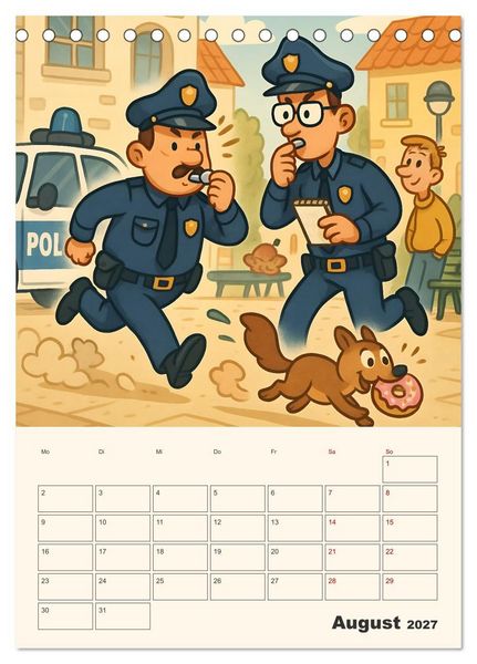 Produktbild: Berufe mal anders &ndash; Ein Jahr voller Job-Klischees (Tischkalender 2027 DIN A5 hoch), CALVENDO Monatskalender