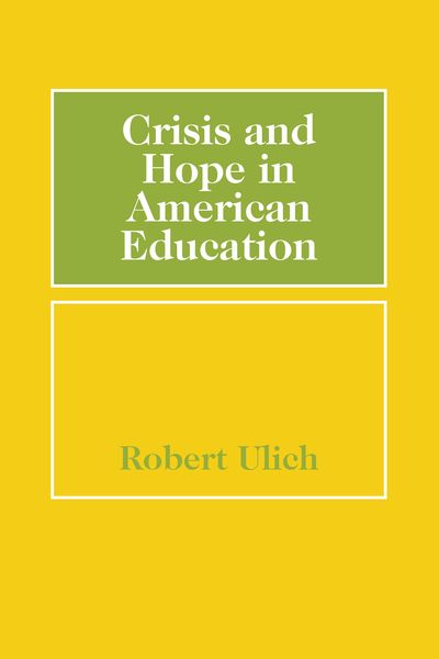 Produktbild: Crisis and Hope in American Education