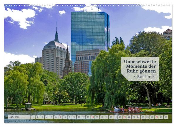 Produktbild: Neuengland USA Kalender 2026 (Wandkalender 2026 DIN A2 quer), CALVENDO Monatskalender