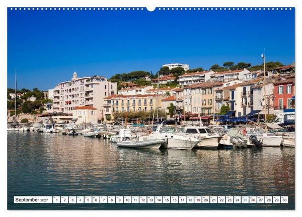 Produktbild: C&ocirc;te d&rsquo;Azur Glanzlichter an der franz&ouml;sischen Mittelmeerk&uuml;ste (hochwertiger Premium Wandkalender 2027 DIN A2 quer), Kunstdruck in Hochglanz