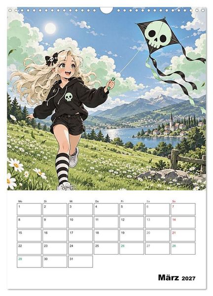 Produktbild: Kim, eben anders normal (Wandkalender 2027 DIN A3 hoch), CALVENDO Monatskalender