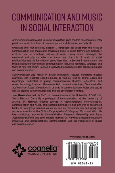 Produktbild: Communication and Music in Social Interaction