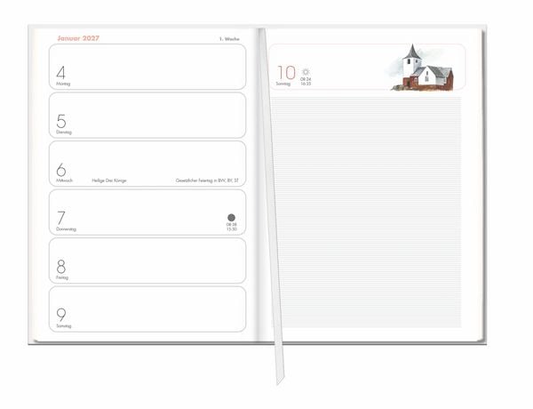Produktbild: Lady Terminkalender A6 2027