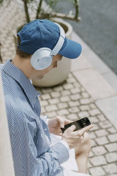 Produktbild: OneOdio Handy Over Ear Kopfhörer Bluetooth® Blau Noise Cancelling