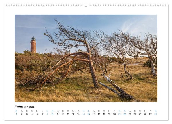 Produktbild: Fischland - Dar&szlig; - Zingst: Zwischen Meer und Bodden (hochwertiger Premium Wandkalender 2026 DIN A2 quer), Kunstdruck in Hochglanz