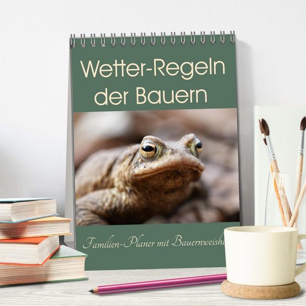Produktbild: Wetter-Regeln der Bauern (Tischkalender 2026 DIN A5 hoch), CALVENDO Monatskalender