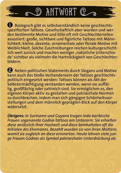 Produktbild: Das gro&szlig;e Tattoo Quiz