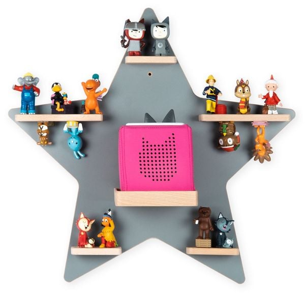 Produktbild: Wandregal  "Stern" f&uuml;r Toniebox