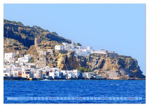 Produktbild: Nisyros. Zauberhafte griechische Vulkaninsel (Wandkalender 2026 DIN A3 quer), CALVENDO Monatskalender