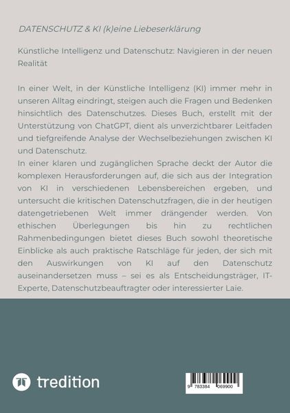 Produktbild: Datenschutz & KI