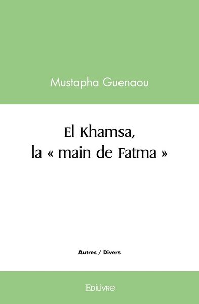 Produktbild: El khamsa, la main de fatma