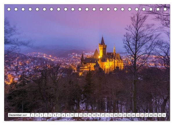 Produktbild: Sachsen-Anhalt - Schl&ouml;sser und Burgen (Tischkalender 2027 DIN A5 quer), CALVENDO Monatskalender