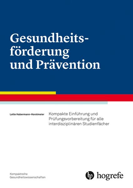 Produktbild: Gesundheitsf&ouml;rderung und Pr&auml;vention