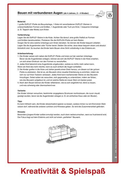 Produktbild: Kita aktiv Projektmappe Bauen und Konstruieren