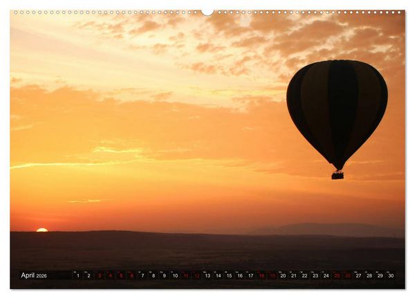 Produktbild: Afrika - Zauber der Wildnis (hochwertiger Premium Wandkalender 2026 DIN A2 quer), Kunstdruck in Hochglanz