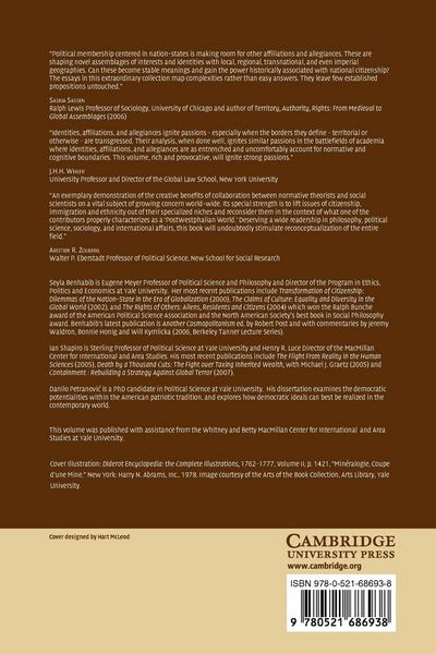 Produktbild: Identities, Affiliations, and Allegiances