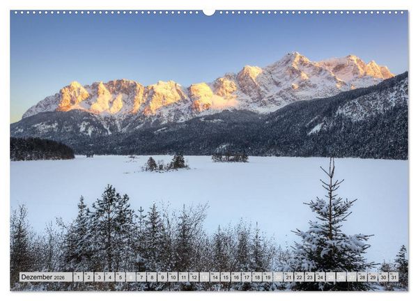 Produktbild: Wundersch&ouml;nes Bayern (hochwertiger Premium Wandkalender 2026 DIN A2 quer), Kunstdruck in Hochglanz