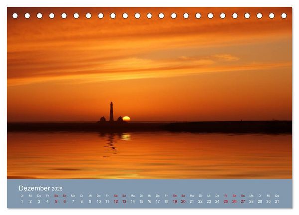 Produktbild: Westerhever (Tischkalender 2026 DIN A5 quer), CALVENDO Monatskalender