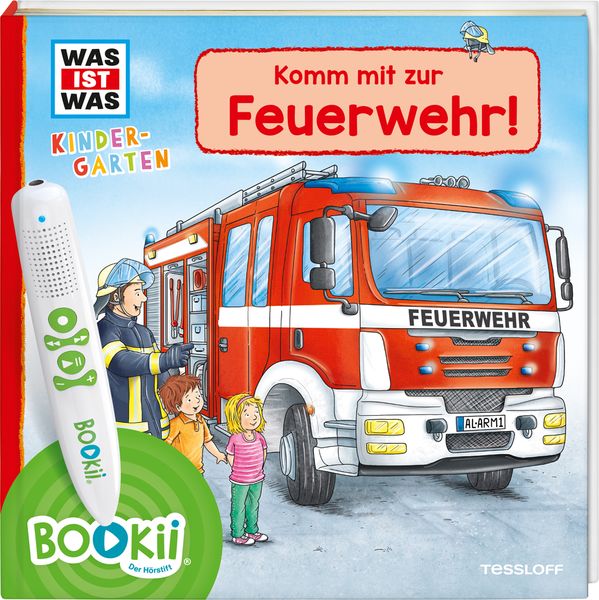 BOOKii WAS IST WAS Kindergarten Komm mit zur Feuerwehr!, Gebundene Ausgabe von Andrea Weller-Essers , Benjamin Schreuder, Tessloff Verlag Ragnar