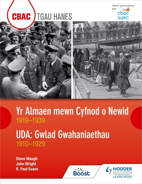 Produktbild: WJEC GCSE History Germany in Transition, 1919-1939 and the USA: A Nation of Contrasts, 1910-1929