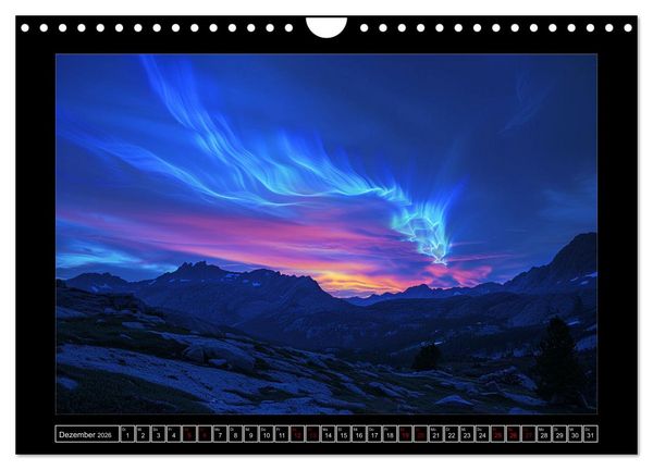 Produktbild: Spektraler Zauber (Wandkalender 2026 DIN A4 quer), CALVENDO Monatskalender