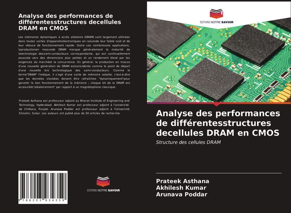 Produktbild: Analyse des performances de diff&eacute;rentesstructures decellules DRAM en CMOS