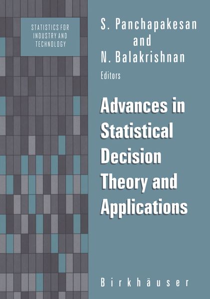 Produktbild: Advances in Statistical Decision Theory and Applications