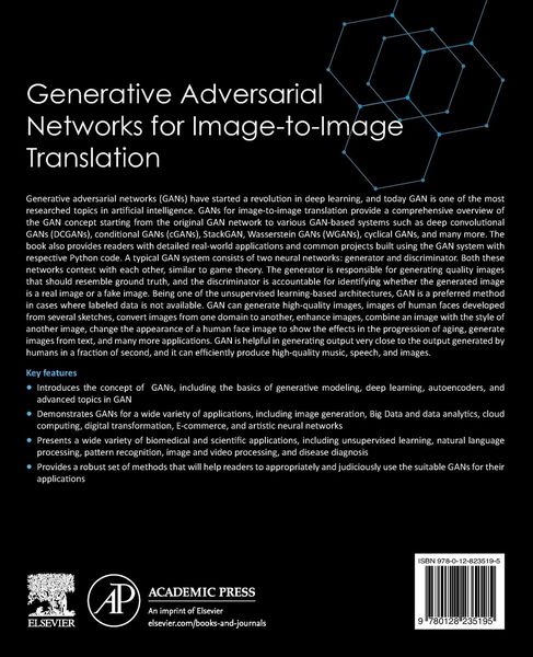 Produktbild: Generative Adversarial Networks for Image-to-Image Translation