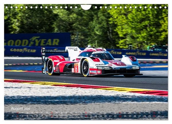 Produktbild: Motorsportkunst aus Weissach (Wandkalender 2026 DIN A4 quer), CALVENDO Monatskalender